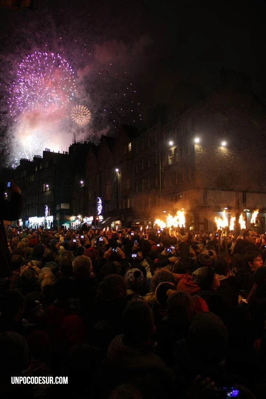 Torchlight procession