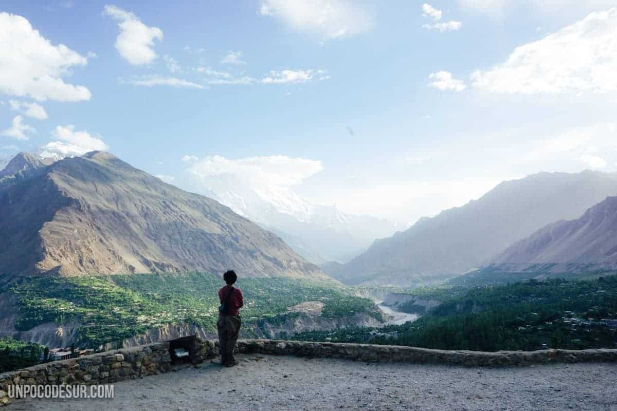 View from the baltit fort